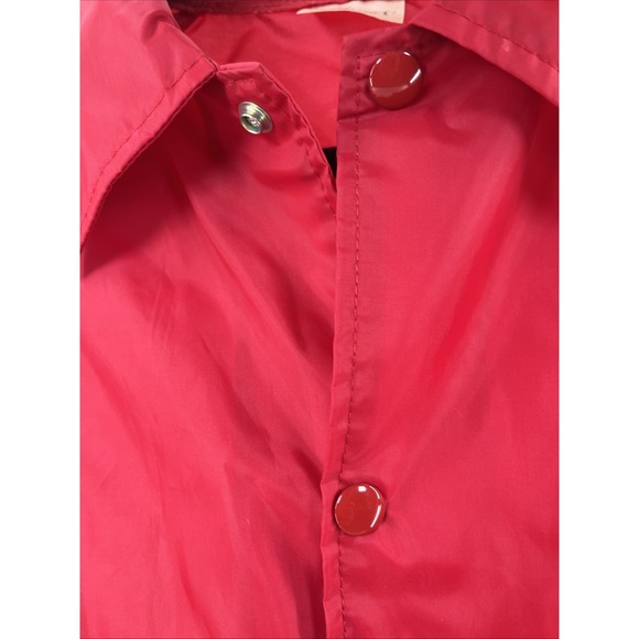 VTG Auburn Sportswear Windbreaker Nylon Snap Jacket XL Retro Redi Rentals Logo - Picture 4 of 6